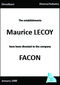 Maurice LECOY/FACON