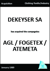 AGL-FOGETEX-ATEMETA/DEKEYSER SA