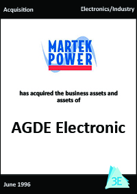 MARTEK/AGDE Electronic