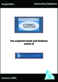 GIOUX ADRET / GROUPE COREL TECHNOLOGIE