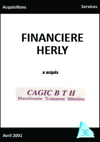 FINANCIERE HERLY / CAGIC B T H