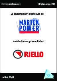 MARTEK POWER / RIELLO