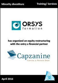 ORSYS / CAPZANINE