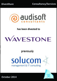 AUDISOFT OXEA / WAVESTONE (SOLUCOM) AUDISOFT OXEA / WAVESTONE (SOLUCOM)